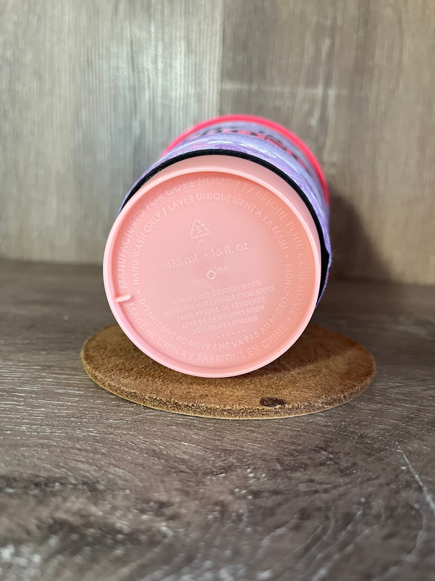 She is strong coffee sleeve with color changing 16oz cup